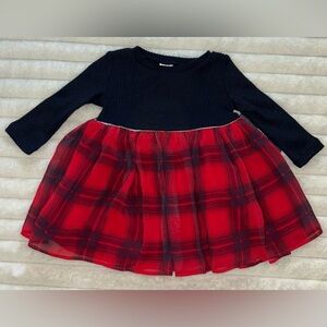 NWT Baby B’Gosh Long-Sleeve Sweater Dress- Size 6M